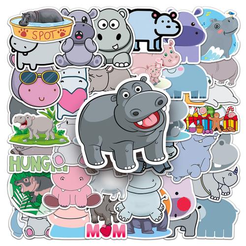 PVC Rubber DIY & Waterproof Decorative Sticker Cute mixed pattern Set