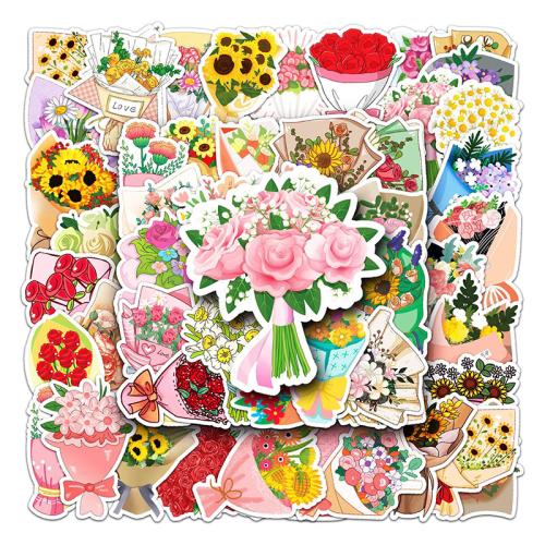 PVC Rubber DIY & Waterproof Decorative Sticker Cute mixed pattern Set