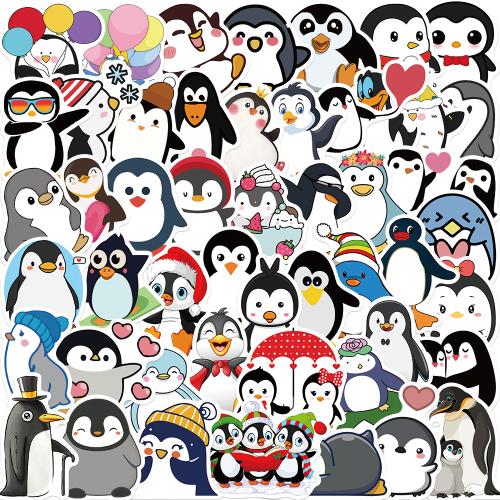 PVC Rubber DIY Decorative Sticker Cute & waterproof mixed pattern Bag