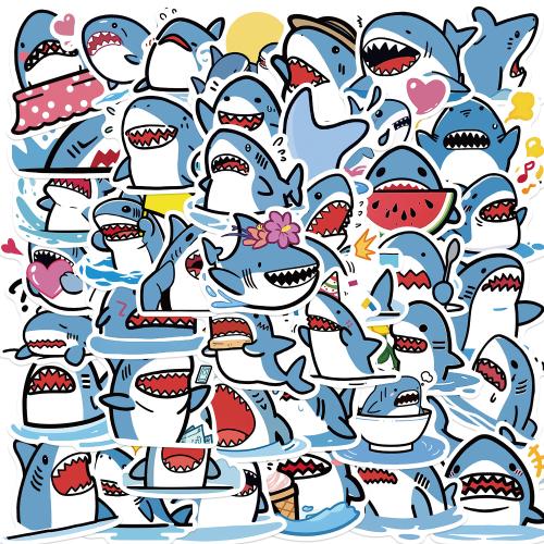 PVC Rubber DIY Decorative Sticker Cute & waterproof mixed pattern Bag