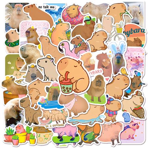 PVC Rubber DIY & Waterproof Decorative Sticker mixed pattern mixed colors Set