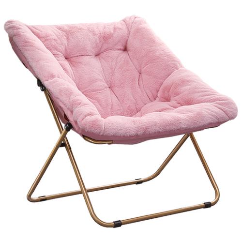 Memory Foam & Metal & Plush foldable Casual House Chair PC