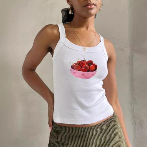 Cotton Slim Camisole printed PC