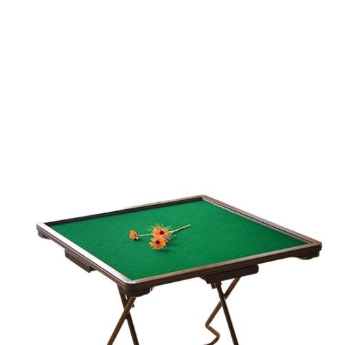 Medium Density Fiberboard & Iron foldable & Multifunction Mahjong Table break proof & portable Solid mixed colors PC