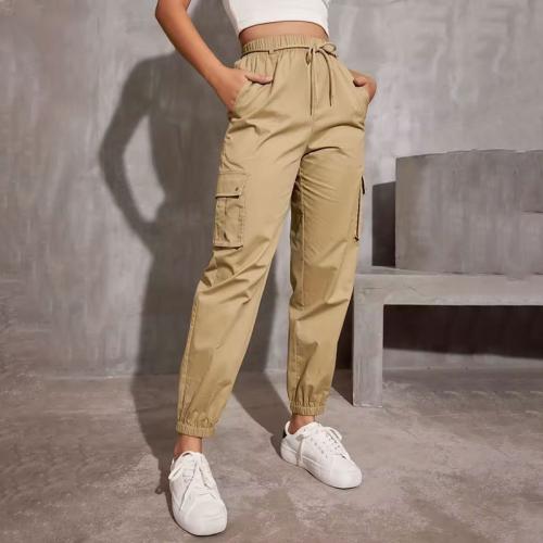 Polyester Women Long Trousers & loose PC