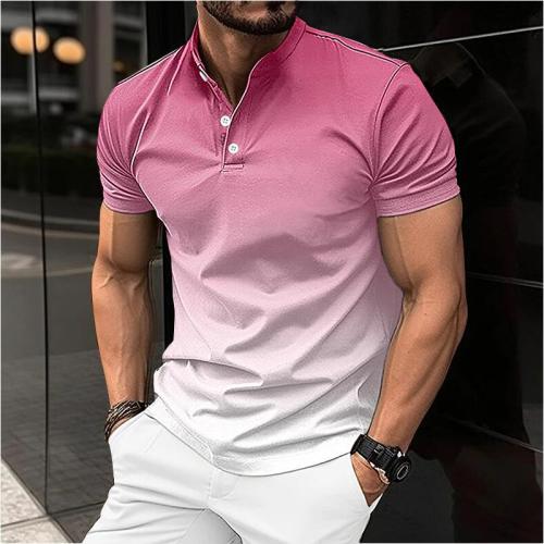 Fibra química & Poliéster Camisa polo, impreso, más colores para elegir,  trozo