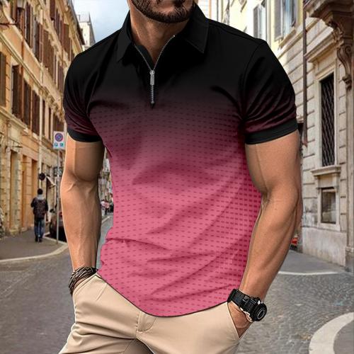 Polyester Polo Imprimé plus de couleurs pour le choix pièce