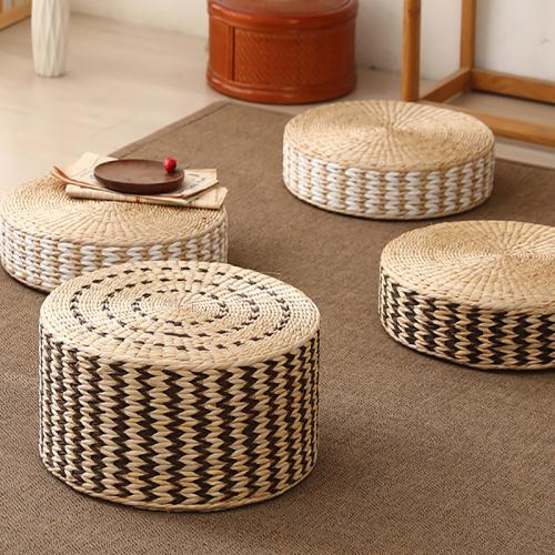 Straw Seat Cushion  Solid PC