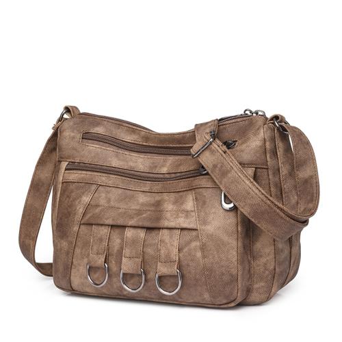 PU-leer Crossbody Tas Solide meer kleuren naar keuze stuk