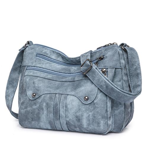 PU-leer Crossbody Tas Solide meer kleuren naar keuze stuk