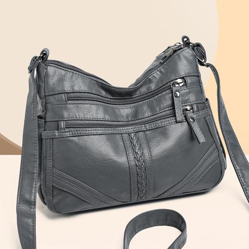 PU Cuir Crossbody Bag Solide plus de couleurs pour le choix pièce