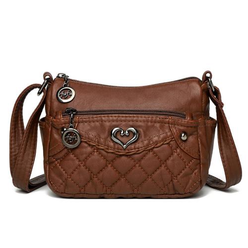 PU Cuir Crossbody Bag Solide plus de couleurs pour le choix pièce