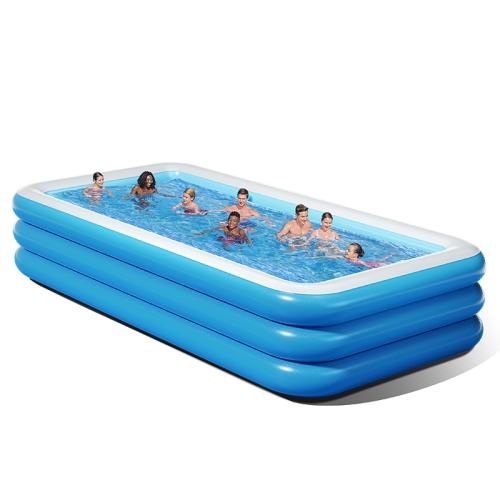 CLORURO DE POLIVINILO Piscina inflable, azul profundo,  trozo