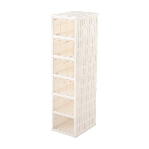 Polystyrol & Polypropylen-PP Schuhe Rack Organizer, Weiß,  Stück