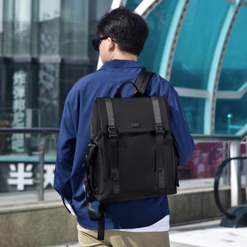 Polyester Rucksack, Solide, Schwarz,  Stück