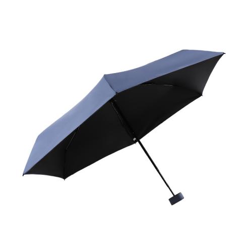 Steel & Fiberglass & Engineering Plastics & Vinyl windproof Foldable Umbrella 6 rid-frame & portable Solid PC