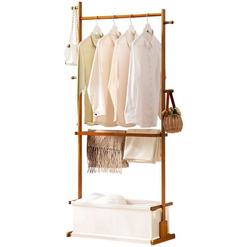 Lin & Moso Bamboo Porte-vêtements suspendus Solide plus de couleurs pour le choix pièce