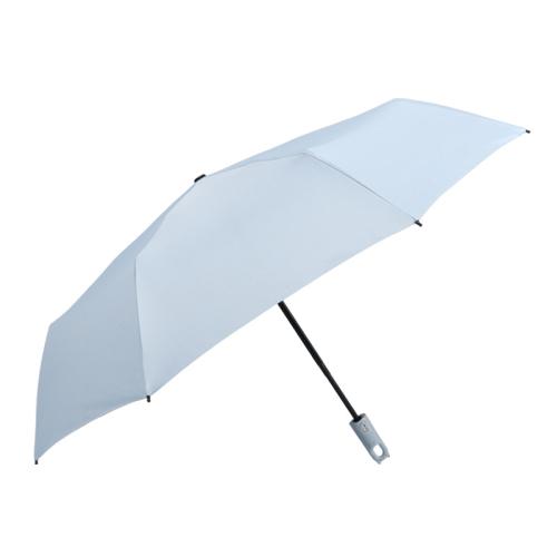 Steel & Vinyl & Pongee windproof Foldable Umbrella 8 rid-frame & portable PC