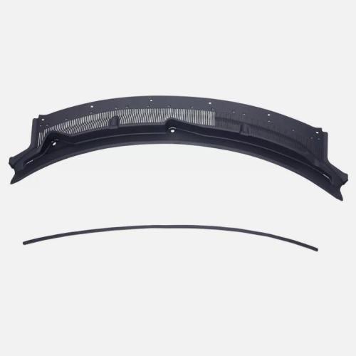 Plastique Grille de couverture automatique Solide Noir pièce