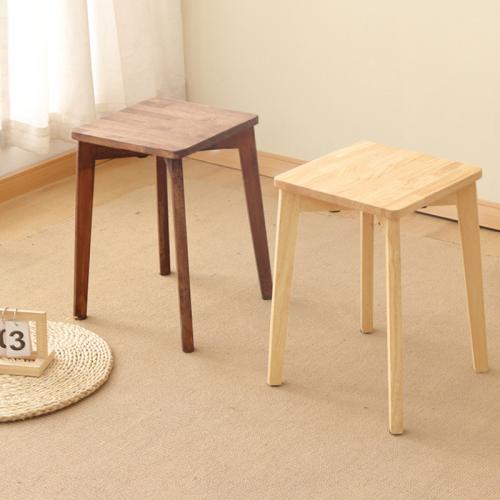 Solid Wood Stool durable & anti-skidding Solid PC