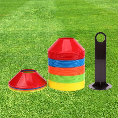 PE Plastic Voetbaltrainingshulpmiddelen meer kleuren naar keuze stuk