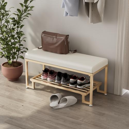 Spons & Ijzer & PU-leer Schoenen Rack Organizer meer kleuren naar keuze stuk