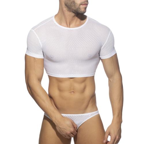 Polyamide & Dentelle T-shirt homme à manches courtes plus de couleurs pour le choix pièce