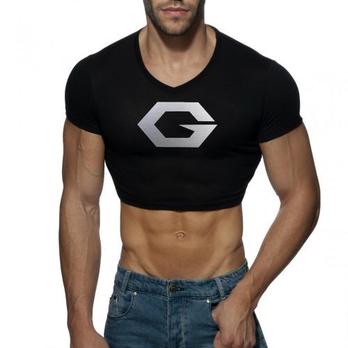 Algodón Hombres camiseta de manga corta, impreso, carta, más colores para elegir,  trozo