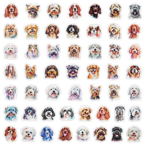 Pressure-Sensitive Adhesive & PVC Decorative Sticker for home decoration & durable & sun protection & waterproof mixed pattern mixed colors Bag