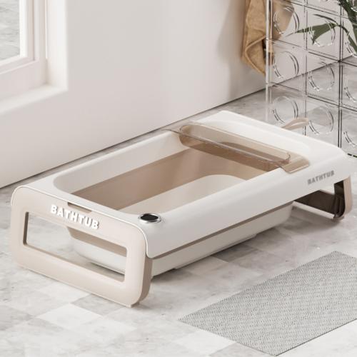 TPE-Thermoplastic Elastomer & Polypropylene-PP foldable Baby Bathtub PC