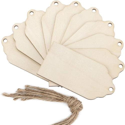 Poplar DIY Hanging Ornament twenty four piece Set