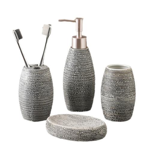 Ceramics Washing Set durable & four piece Set