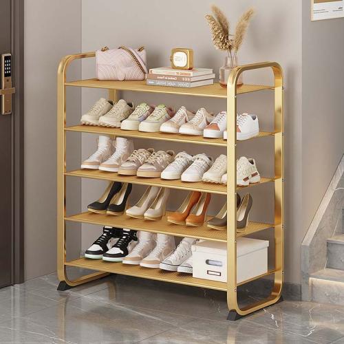 Ijzer Schoenen Rack Organizer Goud stuk