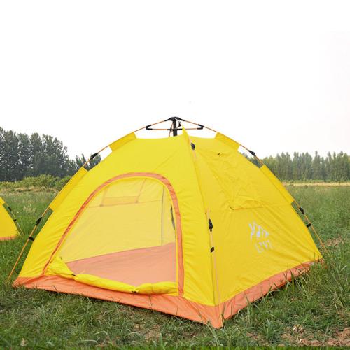 Stalen buis & Polyester Taffeta & Oxford Tent Geel stuk