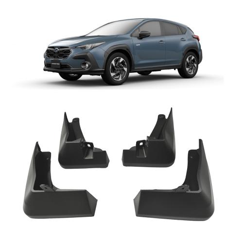 For Subaru 24 Crosstrek Vehicle Fender Flares four piece black Sold By Set