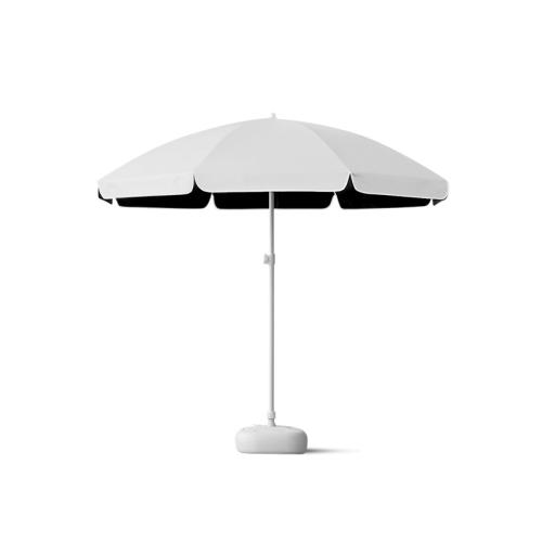 Pongee Sunny Umbrella 8 rid-frame Solid PC