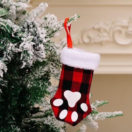 Cloth Christmas Decoration Stocking for home decoration & christmas design PC