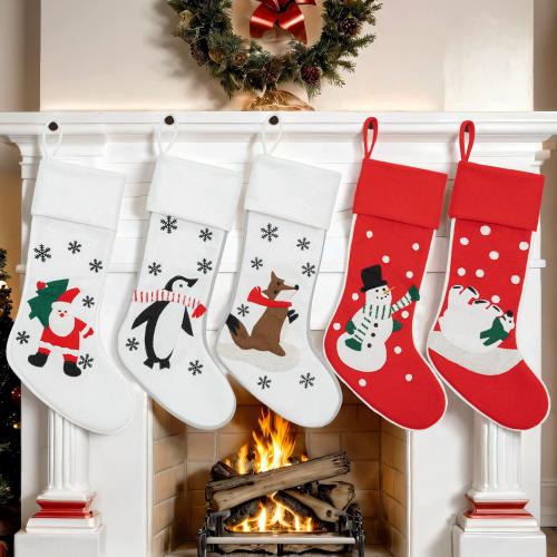 Cloth Christmas Stocking Cute & christmas design PC