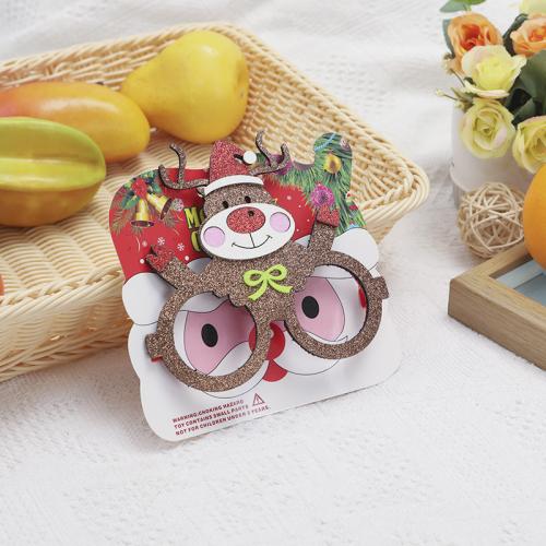 Plastic Christmas Glasses Frame PC