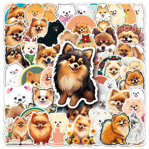 PVC Rubber & Pressure-Sensitive Adhesive DIY Decorative Sticker durable & Cute Bag