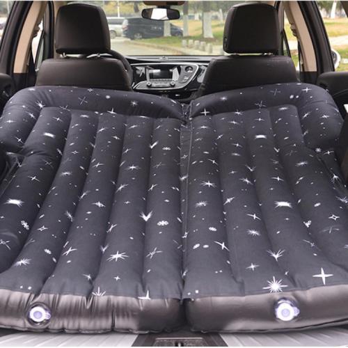 Flocking Fabric & Oxford Car Inflatable Bed Mattress for Automobile & portable PC