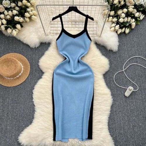 Polyester Slim Slip Dress : PC