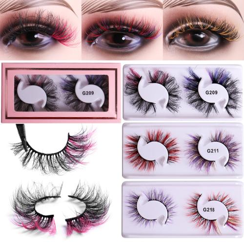 Chemical Fiber False Eyelashes for women Set