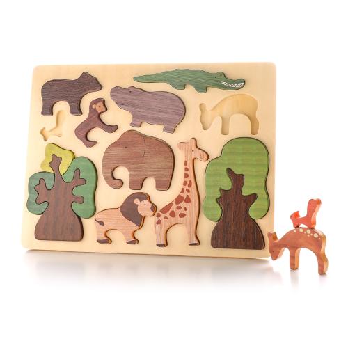 Basswood Creative 3D Puzzle Set