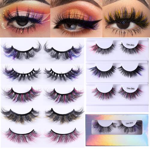 Chemical Fiber False Eyelashes for women PC