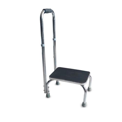 Caucho & Aleación de aluminio Silla de baño, negro,  trozo