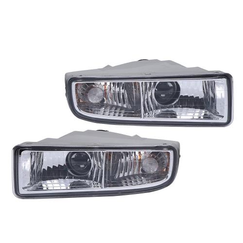 Front Bumper Fog Light Pair For Lexus LX470 1998-2007 W/Blub Driving Lamp LH+RH