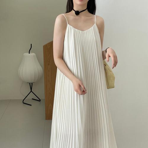 Polyester Slip Dress & loose PC