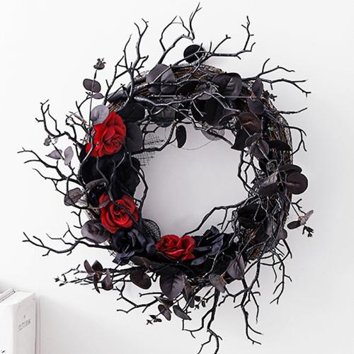 Rattan Garland Ornaments Halloween Design & for home decoration PC