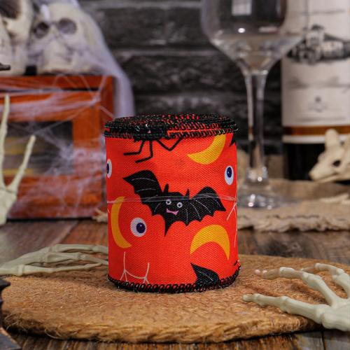 Cloth Fabric Ribbons Halloween Design PC